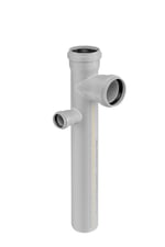 Derivación doble para ducha 90° izquierda PP Ostendorf/Crearplast-Skolan Safe, DN/OD 110-110-58 mm